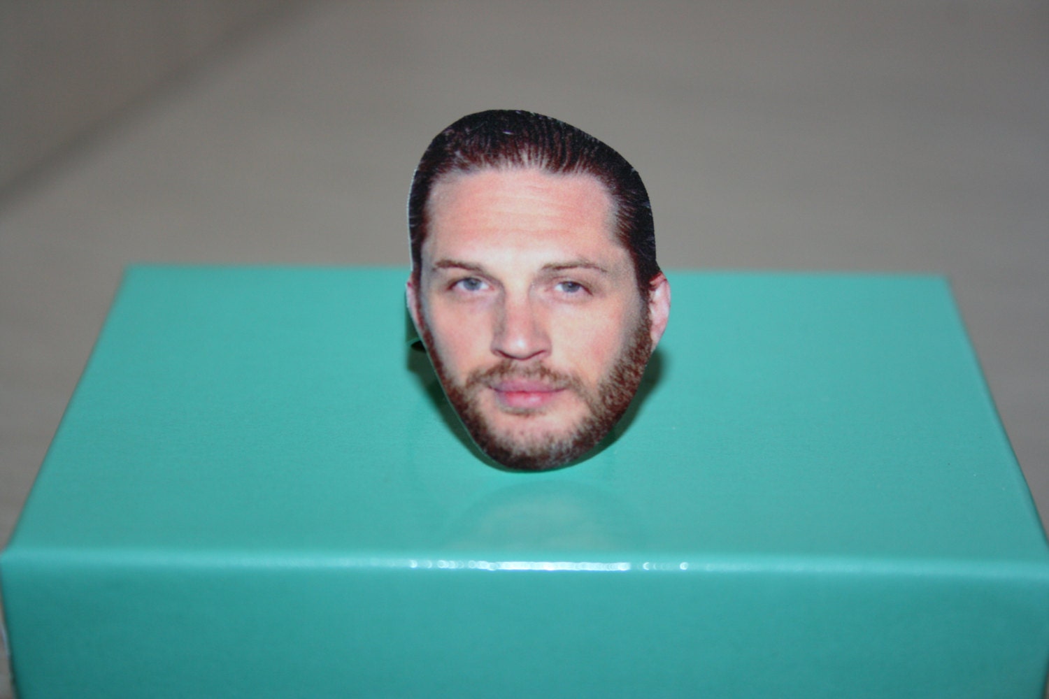 Tom Hardy Ring Celebrity Face Jewelry