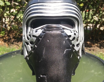 Kylo Ren Helmet - Finished and ready to wear!