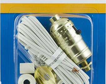 Bottle Lamp Kit-add on for tassel chandelier