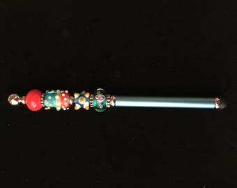 Fanciful Lampwork Bead Electronic Touch Stylus