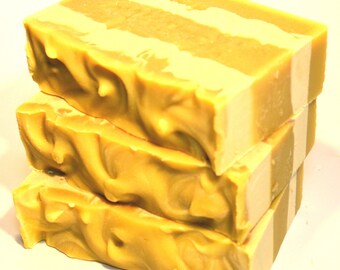 SANDALWOOD & ORANGE Soap, vegan soap, cold process soap, handmade soap Australia, artisan soap