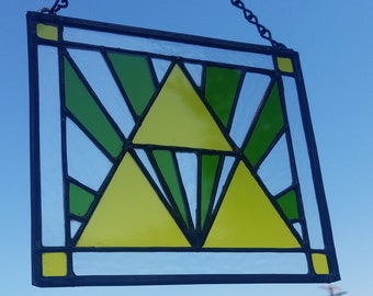 The Legend of Zelda - Triforce - Stained Glass