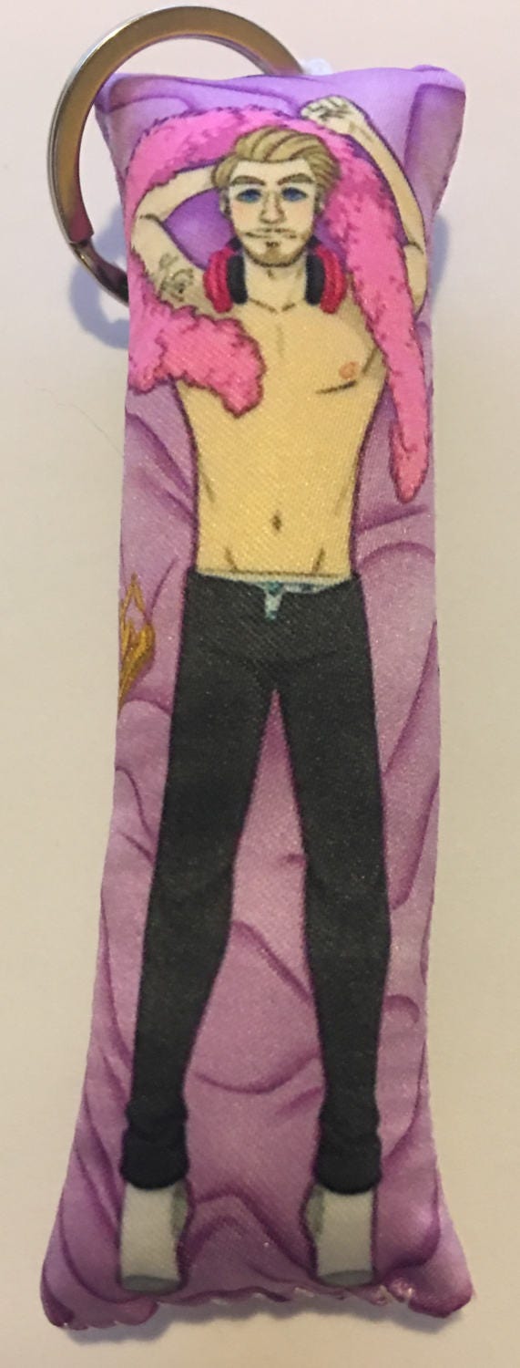 Pewdiepie Body Pillow KeyChain