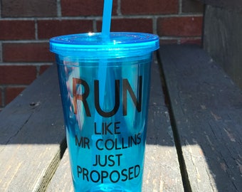 Jane Austen Run Like Mr Collins Just Proposed