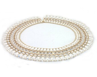 Beading4perfectionists: "Cleopatra" necklace beading pattern tutorial PDF file