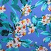 Floral Print Lycra/Spandex 4 way stretch Matt Finish Fabric