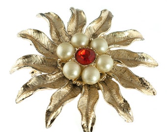 Large Flower Brooch