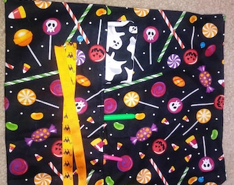 Utensil bag zero waste Halloween theme