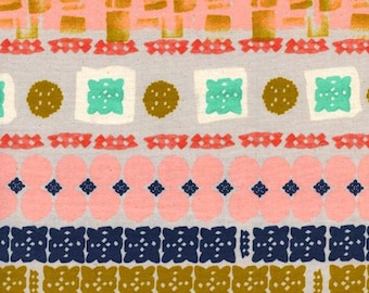 Fat Quarter Paper Cuts Earth Paper Bandana Collection By Alexia Marcelle Abegg for Cotton & Steel Fabrics