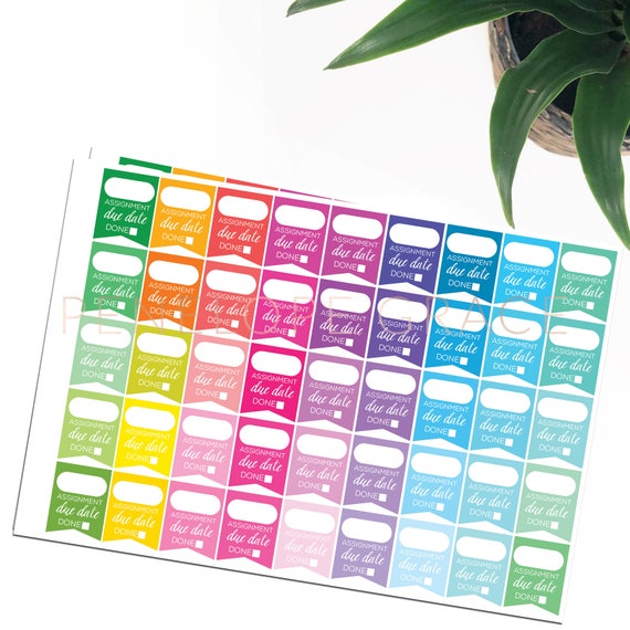 due date planner