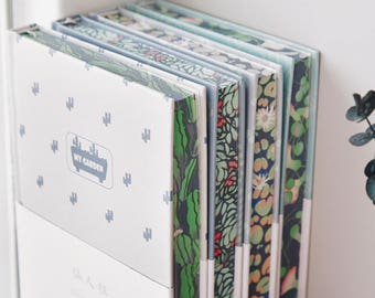Cute Lined Notebook, Cute Floral Journal, Cute School Notebook, Cute Notebook 2017, Cute Pastel Notebook, Hardcover Patterned Notebook,