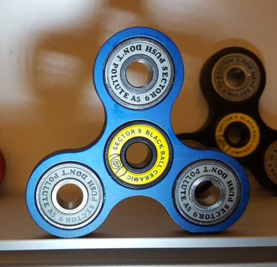 The ORIGINAL Tri beam Fid Spinner ANODIZED