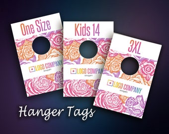 Hanger Tags - Size Divider for Clothes Racks - Clothing Rack Dividers - Instant Download - Home Office Approved Color&Fonts