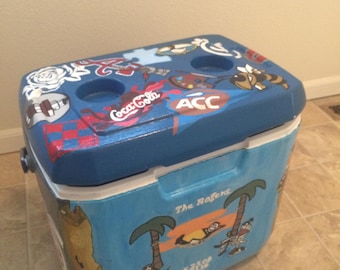 Painted cooler | Etsy