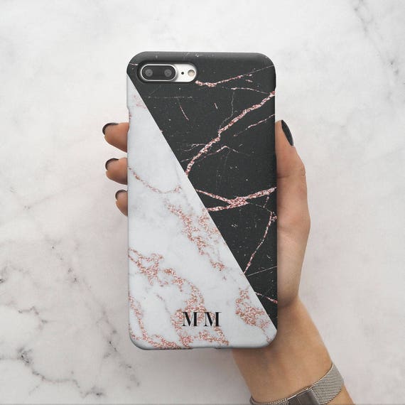 iphone 8 case marble initials iphone 8 case marble initials