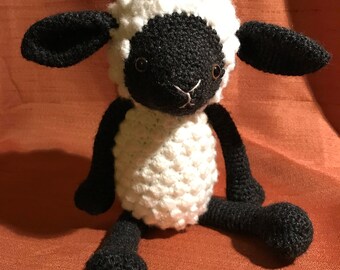 Hand-Crocheted Sheep Plush