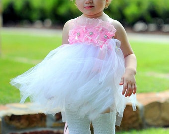 Little Bunny Couture - Pink Dreams Lace Bunny Legs - baby girls ruffled tutu leg warmers fits 6m to 6X