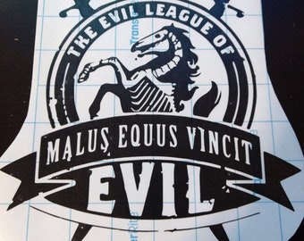 Dr. Horrible / Evil League of Evil Vinyl Decal