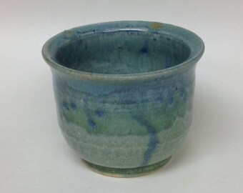 Handmade ceramic bowl, wheel thrown pottery, bowl, handmade ceramics, pottery, blue bowl