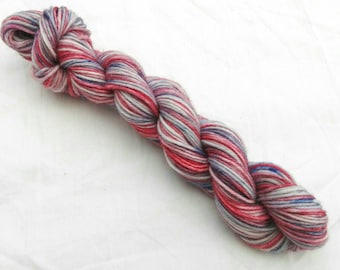 CLEARANCE Hand dyed yarn DK superwash London Rain