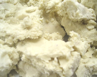 Unrefined Shea, 1lb / Raw Shea Butter / Organic Shea Butter / Fair Trade Shea / Bulk Shea Butter