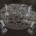 Cake stencil set - 1 round stencil of your choice and 4 legs