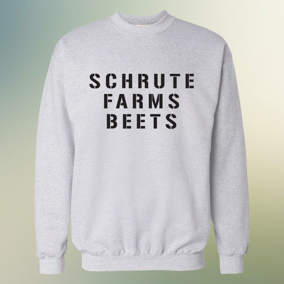 Schrute Farms Beets from The Office TV Show Sweater S-3XL Available