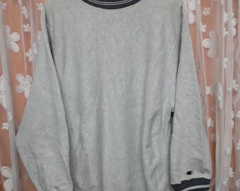 Vintage champion triblend crewneck sweatshirt x-large size