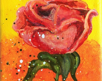 Original painting Rose