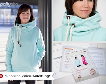 Pattydoo Cut Pattern Hooded pullover "Lynn"