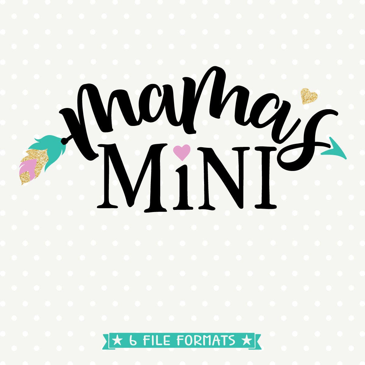 Download Mama's Mini SVG Girls Shirt design Mamas Mini Shirt Iron