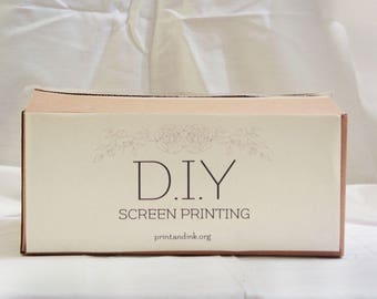 D.I.Y Screen Printing, The Printmaking at Home Starter Project Pack