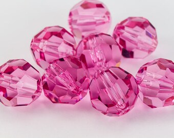 Swarovski 5000 Rose Faceted Bead (3mm, 4mm, 6mm, 8mm, 10mm)