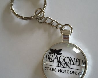 Gilmore Girls Dragonfly Inn keychain