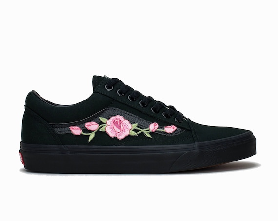 vans personalizzate rose