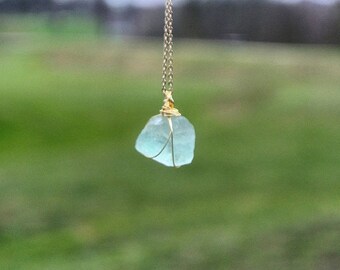 Necklace quartz - quartz necklace