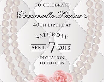 Chanel invitation | Etsy