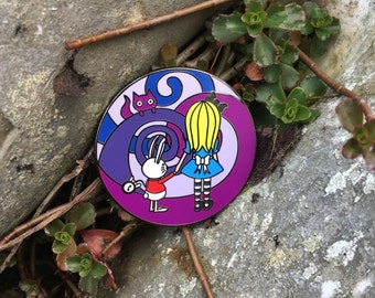 SECONDS SALE! - Alice in Wonderland Enamel Pin