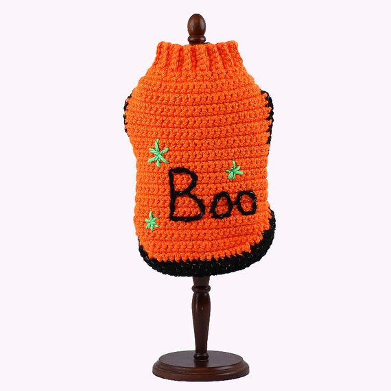 Dog Sweater Halloween Halloween Dog Sweaters Crochet