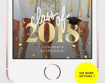 Snapchat Geofilter Graduation, Geofilter Party, Graduation Party, Graduation Geofilter, Graduation Filter, Class of 2018, Congrats Grad