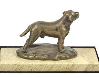 Labrador Retriever, dog marble base statue, limited edition, ArtDog