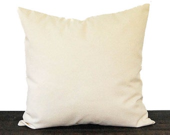 Solid natural pillow cushion cover natural minimalist decor