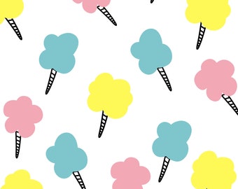 Cotton candy print | Etsy