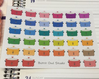 Crock Pot Planner Stickers