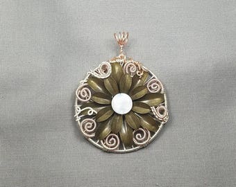 Flower pendant