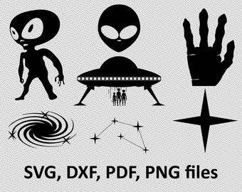 Download Alien clipart | Etsy