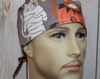 Boo Crew,Men's Surgical Scrub Cap