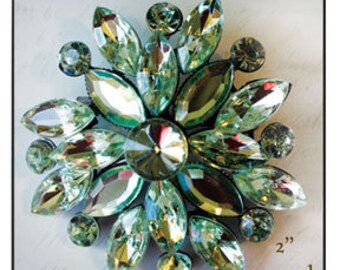 Melissa Frances Shamrock Brooch