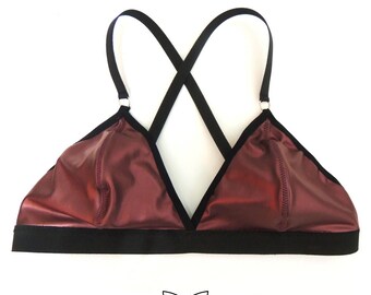 Metalic Custom bralette