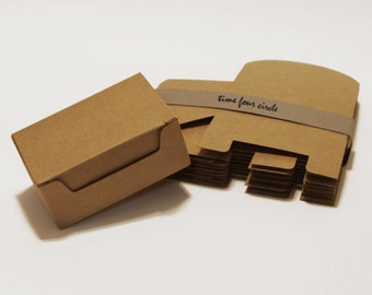 Set of 50, Kraft Gift Box, Favor, Gift, Party